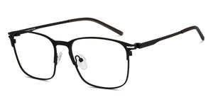 Black Square Full Rim Unisex Eyeglasses by Vincent Chase-212873