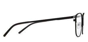 Black Square Full Rim Unisex Eyeglasses by Vincent Chase-212873