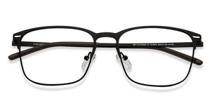 Black Square Full Rim Unisex Eyeglasses by Vincent Chase-212873