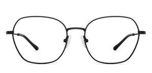 Black Geometric Full Rim Unisex Eyeglasses by Vincent Chase-219555