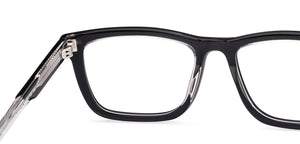 Transparent Square Full Rim Unisex Eyeglasses by Vincent Chase-227036