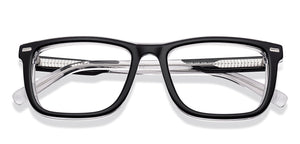 Transparent Square Full Rim Unisex Eyeglasses by Vincent Chase-227036