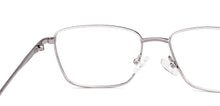 Load image into Gallery viewer, Gunmetal Rectangle Full Rim Unisex Eyeglasses by Vincent Chase Online-232038