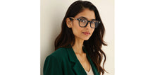 Load image into Gallery viewer, Black Square Full Rim Unisex Eyeglasses by Vincent Chase-233701