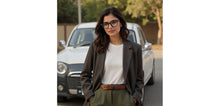 Load image into Gallery viewer, Black Square Full Rim Unisex Eyeglasses by Vincent Chase-233701