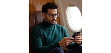 Load image into Gallery viewer, Black Square Full Rim Unisex Eyeglasses by Vincent Chase-233701