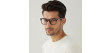 Load image into Gallery viewer, Dark Grey Square Full Rim Unisex Eyeglasses by Vincent Chase-233702