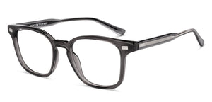 Dark Grey Square Full Rim Unisex Eyeglasses by Vincent Chase-233702
