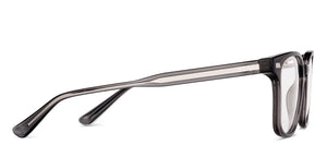 Dark Grey Square Full Rim Unisex Eyeglasses by Vincent Chase-233702