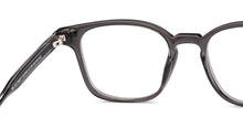 Load image into Gallery viewer, Dark Grey Square Full Rim Unisex Eyeglasses by Vincent Chase-233702