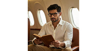 Load image into Gallery viewer, Black Rectangle Full Rim Unisex Eyeglasses by Vincent Chase-233703
