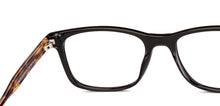 Load image into Gallery viewer, Black Rectangle Full Rim Unisex Eyeglasses by Vincent Chase-233703
