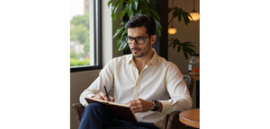 Dark Grey Rectangle Full Rim Unisex Eyeglasses by Vincent Chase-233704