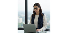 Load image into Gallery viewer, Dark Grey Rectangle Full Rim Unisex Eyeglasses by Vincent Chase-233704