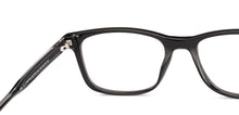 Load image into Gallery viewer, Dark Grey Rectangle Full Rim Unisex Eyeglasses by Vincent Chase-233704