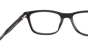Dark Grey Rectangle Full Rim Unisex Eyeglasses by Vincent Chase-233704