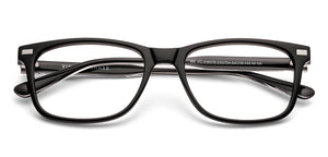 Dark Grey Rectangle Full Rim Unisex Eyeglasses by Vincent Chase-233704