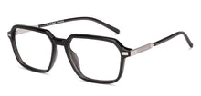 Load image into Gallery viewer, Black Rectangle Full Rim Unisex Eyeglasses by Vincent Chase-233707