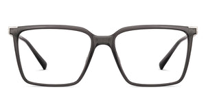 Dark Grey Rectangle Full Rim Unisex Eyeglasses by Vincent Chase-233710