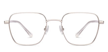 Load image into Gallery viewer, Silver Square Full Rim Unisex Eyeglasses by Vincent Chase-235212