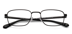 Black Rectangle Full Rim Unisex Eyeglasses by Vincent Chase-235217