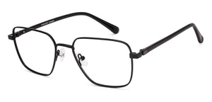 Black Square Full Rim Unisex Eyeglasses by Vincent Chase-235221