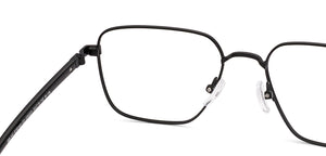 Black Square Full Rim Unisex Eyeglasses by Vincent Chase-235221