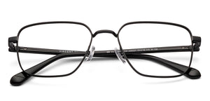Black Square Full Rim Unisex Eyeglasses by Vincent Chase-235221