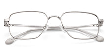 Load image into Gallery viewer, Silver Square Full Rim Unisex Eyeglasses by Vincent Chase-235220