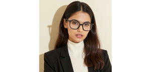 Dark Grey Rectangle Full Rim Unisex Eyeglasses by Vincent Chase-235416