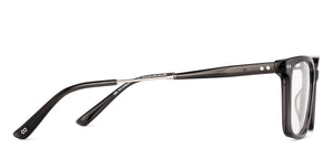 Dark Grey Rectangle Full Rim Unisex Eyeglasses by Vincent Chase-235416