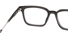 Load image into Gallery viewer, Dark Grey Rectangle Full Rim Unisex Eyeglasses by Vincent Chase-235416