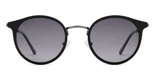Black Round Full Rim Unisex Sunglasses by Vincent Chase Polarized-217966