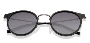 Black Round Full Rim Unisex Sunglasses by Vincent Chase Polarized-217966