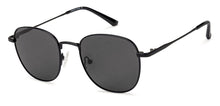 Load image into Gallery viewer, Black Round Full Rim Unisex Sunglasses by Vincent Chase Polarized-138423