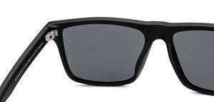 Black Wayfarer Full Rim Unisex Sunglasses by Vincent Chase Polarized-210403
