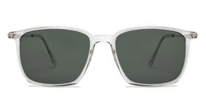 Transparent Rectangle Full Rim Unisex Sunglasses by Vincent Chase Online-207713