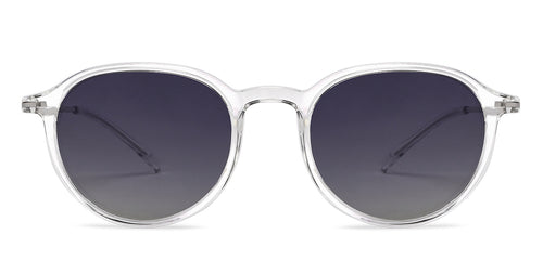 Transparent Round Full Rim Unisex Sunglasses by Vincent Chase Online-208103
