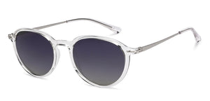 Transparent Round Full Rim Unisex Sunglasses by Vincent Chase Online-208103