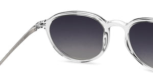 Transparent Round Full Rim Unisex Sunglasses by Vincent Chase Online-208103