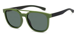 Green Wayfarer Full Rim Unisex Sunglasses by Vincent Chase Online-209360