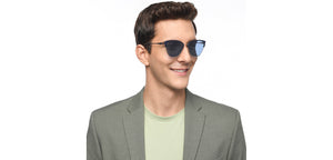 Gold Cat Eye Full Rim Women Sunglasses by Vincent Chase Online-210004