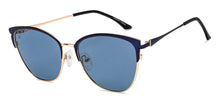 Load image into Gallery viewer, Gold Cat Eye Full Rim Women Sunglasses by Vincent Chase Online-210004