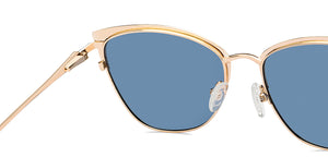 Gold Cat Eye Full Rim Women Sunglasses by Vincent Chase Online-210004