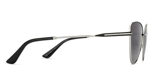 Silver Cat Eye Full Rim Women Sunglasses by Vincent Chase Polarized-210006