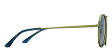 Load image into Gallery viewer, Green Geometric Full Rim Unisex Sunglasses by Vincent Chase Polarized-212596