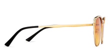 Load image into Gallery viewer, Gold Cat Eye Full Rim Women Sunglasses by Vincent Chase Polarized-212905