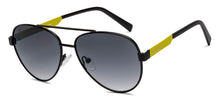 Load image into Gallery viewer, Black Aviator Full Rim Unisex Sunglasses by Vincent Chase-213205