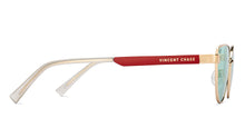 Load image into Gallery viewer, Gold Cat Eye Full Rim Women Sunglasses by Vincent Chase Online-213217