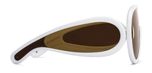 Load image into Gallery viewer, White Wayfarer Full Rim Unisex Sunglasses by Vincent Chase Online-214471